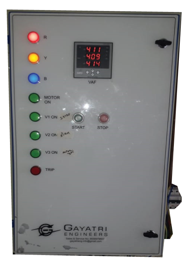 Liquid Flow Control Panel